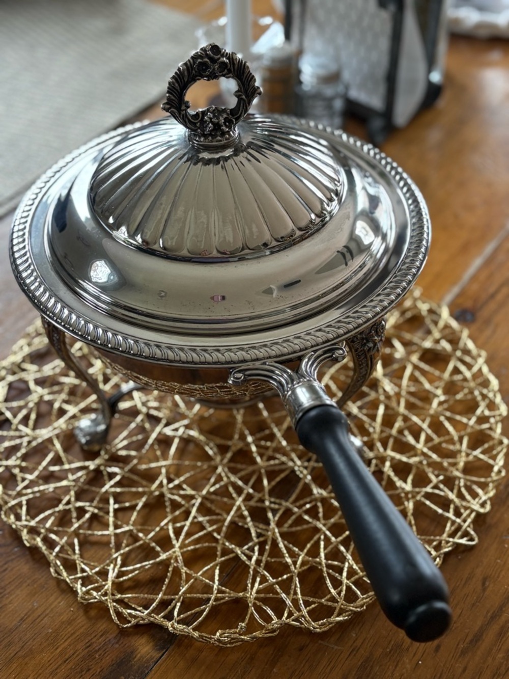 FB Rogers Silverplate Chafing Dish